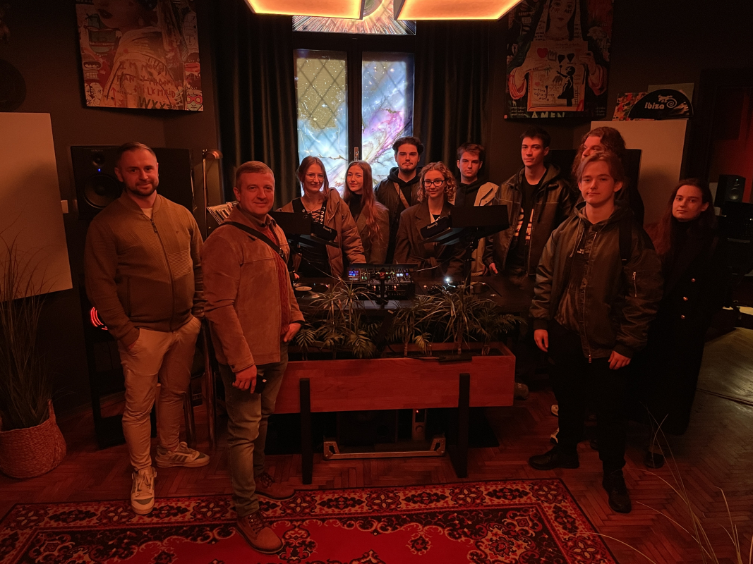 Фото з відвідин студії