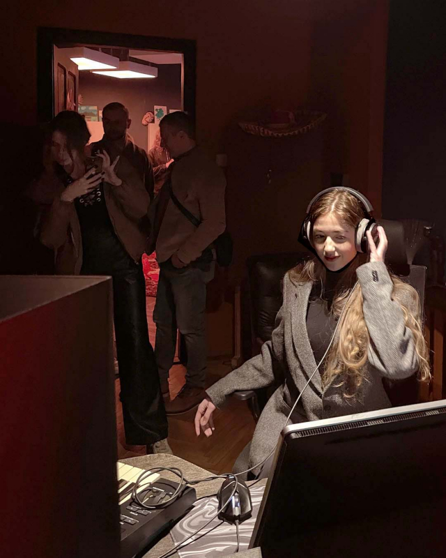 Фото з відвідин студії