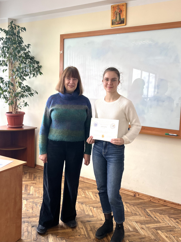 Фото з нагородження переможців олімпіади