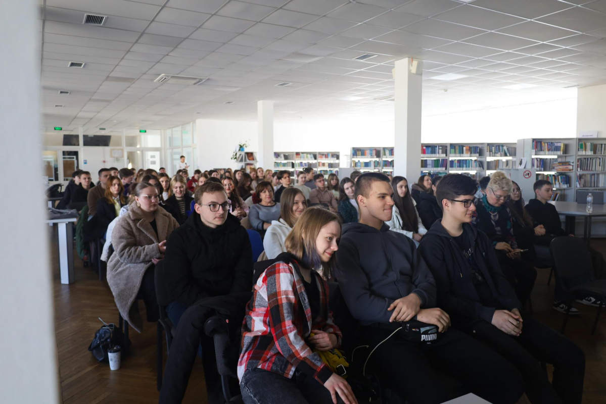 Фото із заходу у Львівській політехніці