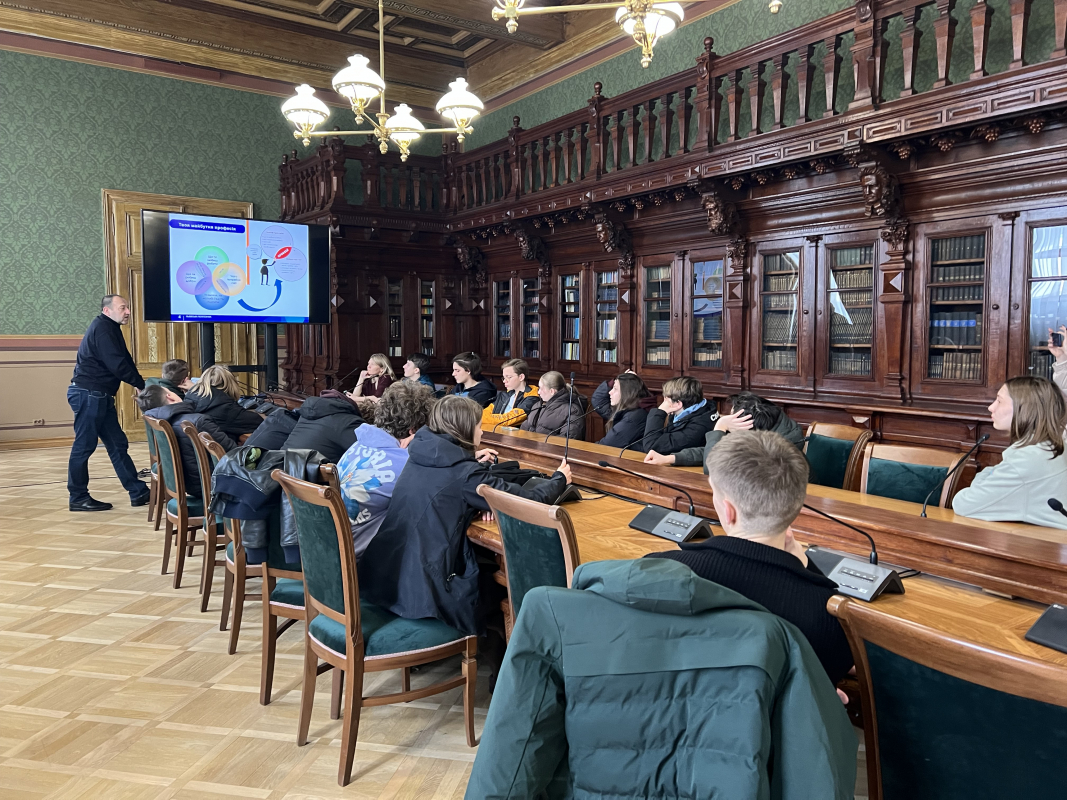 Фото з відвідин Львівської політехніки