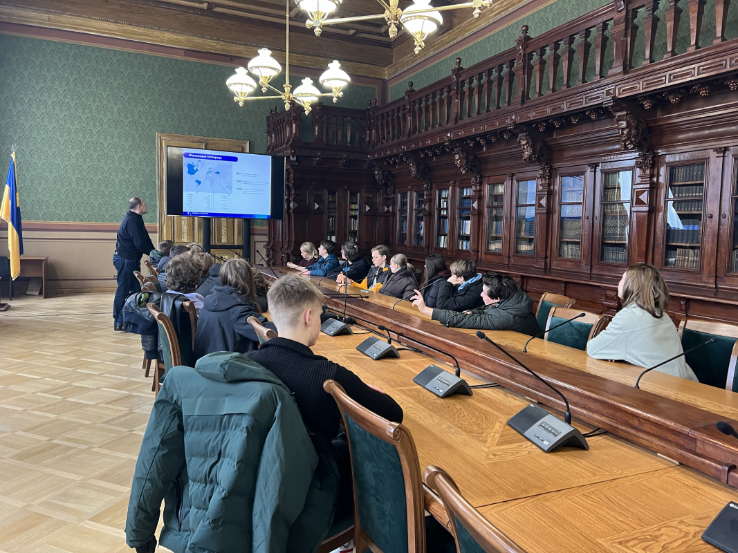 Фото з відвідин Львівської політехніки