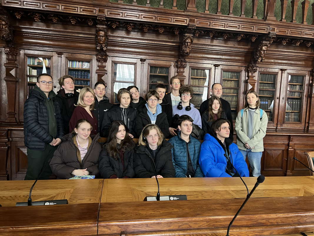 Фото з відвідин Львівської політехніки