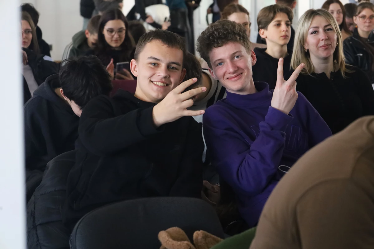 Фото із заходу у Львівській політехніці