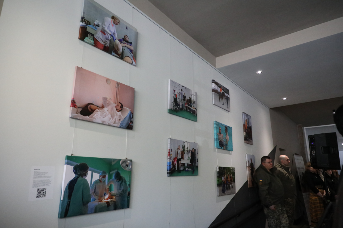 Фото з відкриття виставки