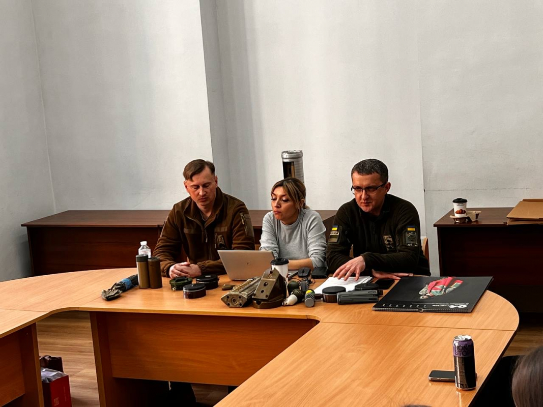 Фото із зустрічі на кафедрі ЖЗМК