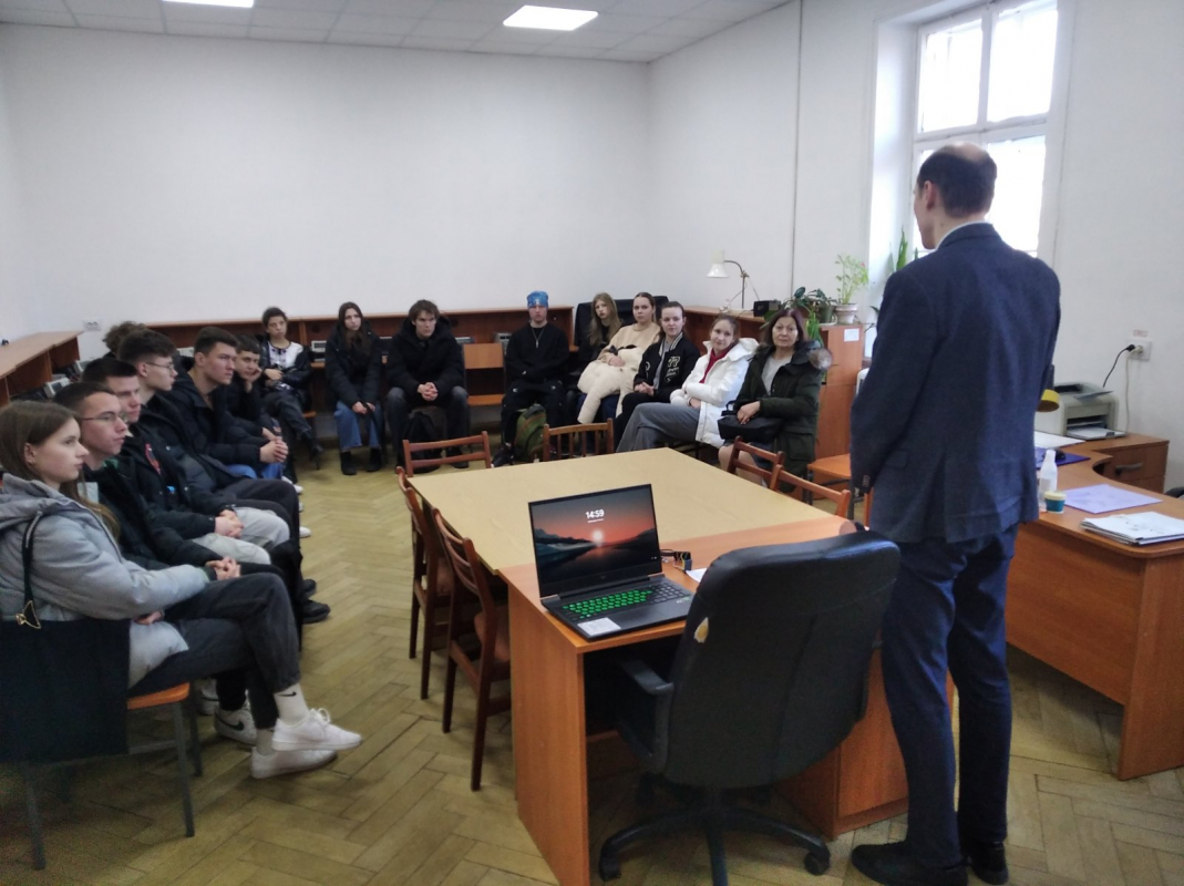 Фото з відвідин Львівської політехніки