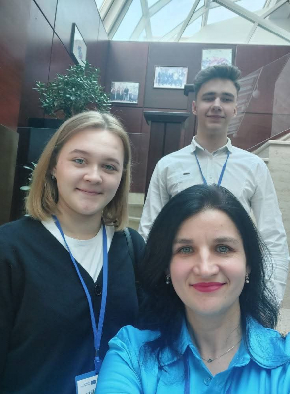 Микола Балюк із колегами