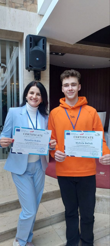 Микола Балюк із колегами