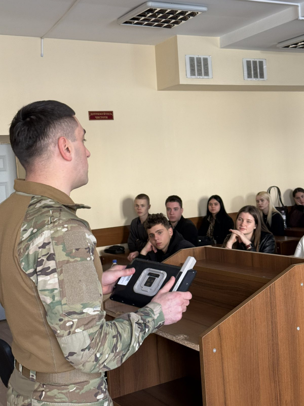Фото із зустрічі у Львівській політехніці