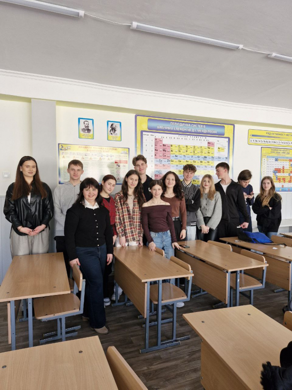 Фото з профорієнтаційного заходу