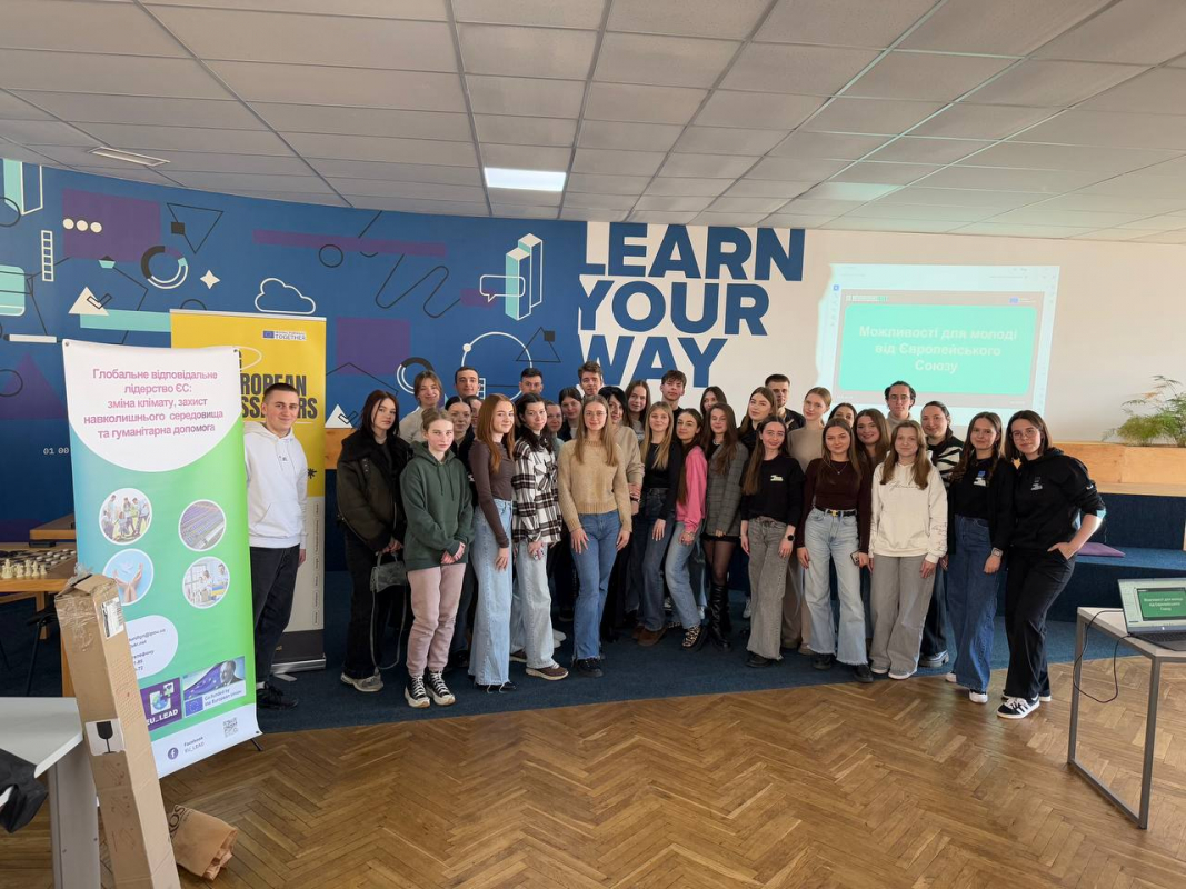 Фото із заходу у Львівській політехніці