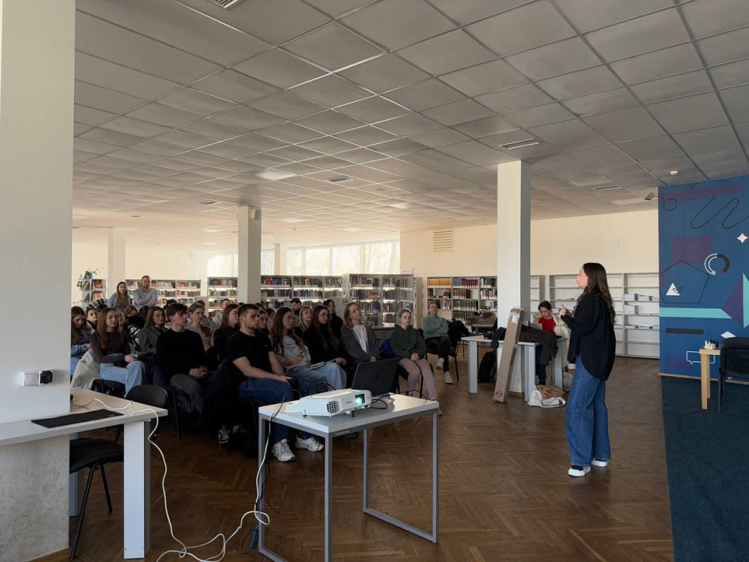 Фото із заходу у Львівській політехніці