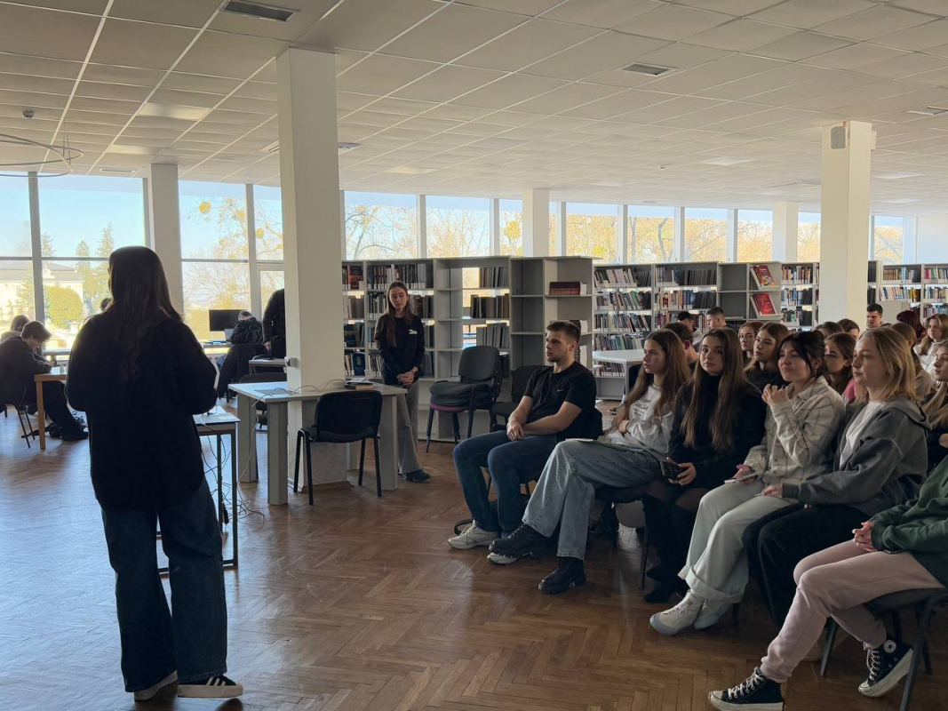 Фото із заходу у Львівській політехніці