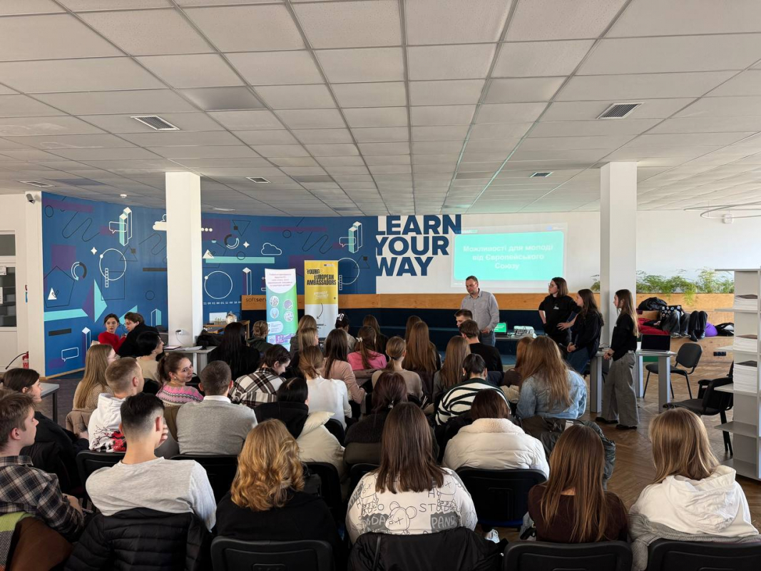 Фото із заходу у Львівській політехніці