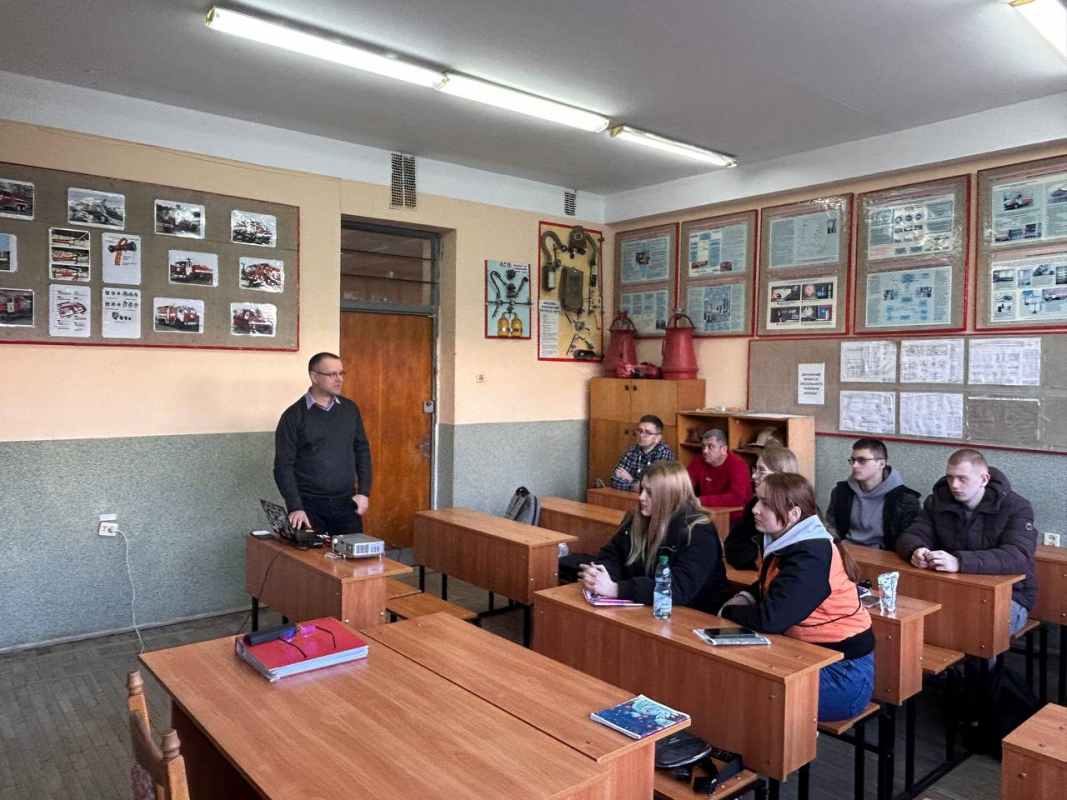 Фото із зустрічі у Львівській політехніці