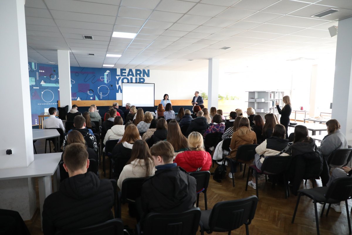 Фото з профорієнтаційного заходу