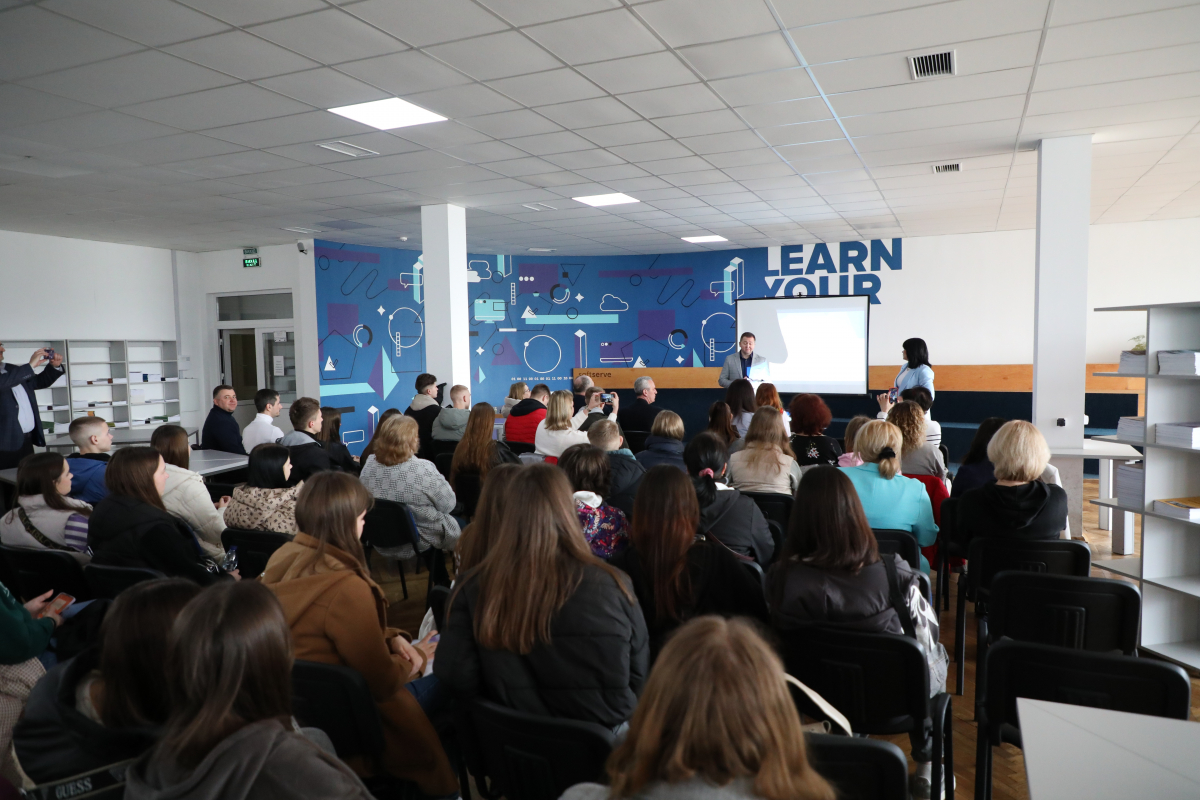 Фото з профорієнтаційного заходу