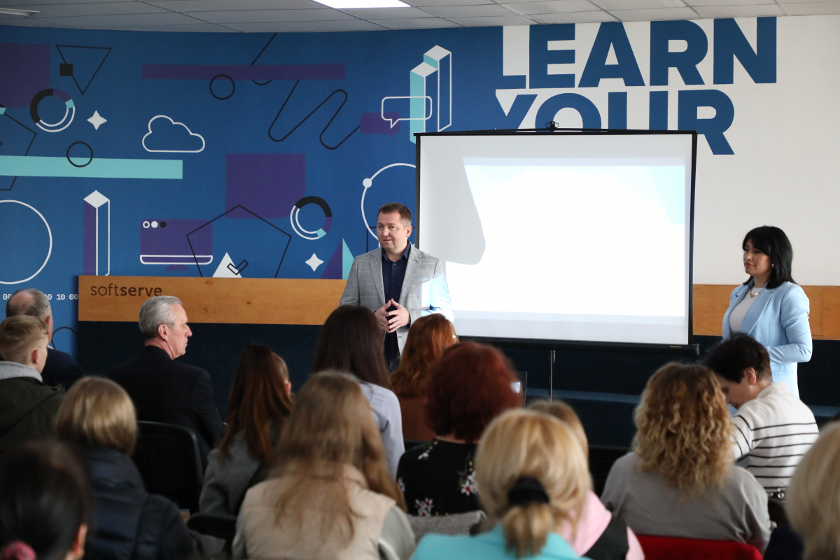 Фото з профорієнтаційного заходу