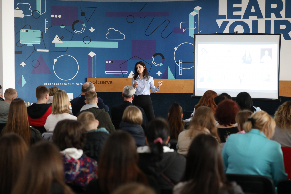 Фото з профорієнтаційного заходу