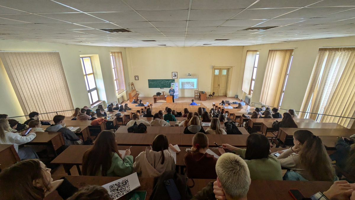 Фото із заходу у Львівській політехніці