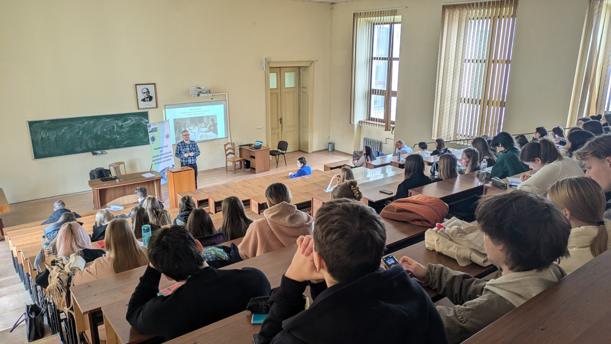 Фото із заходу у Львівській політехніці