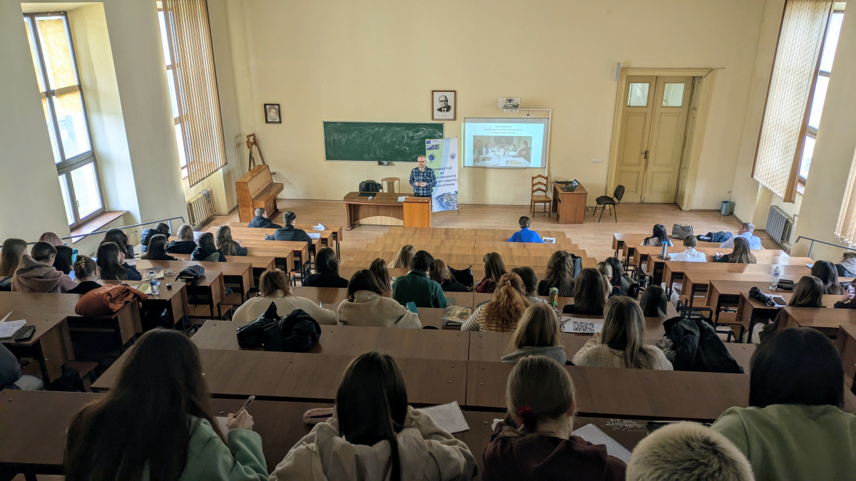 Фото із заходу у Львівській політехніці