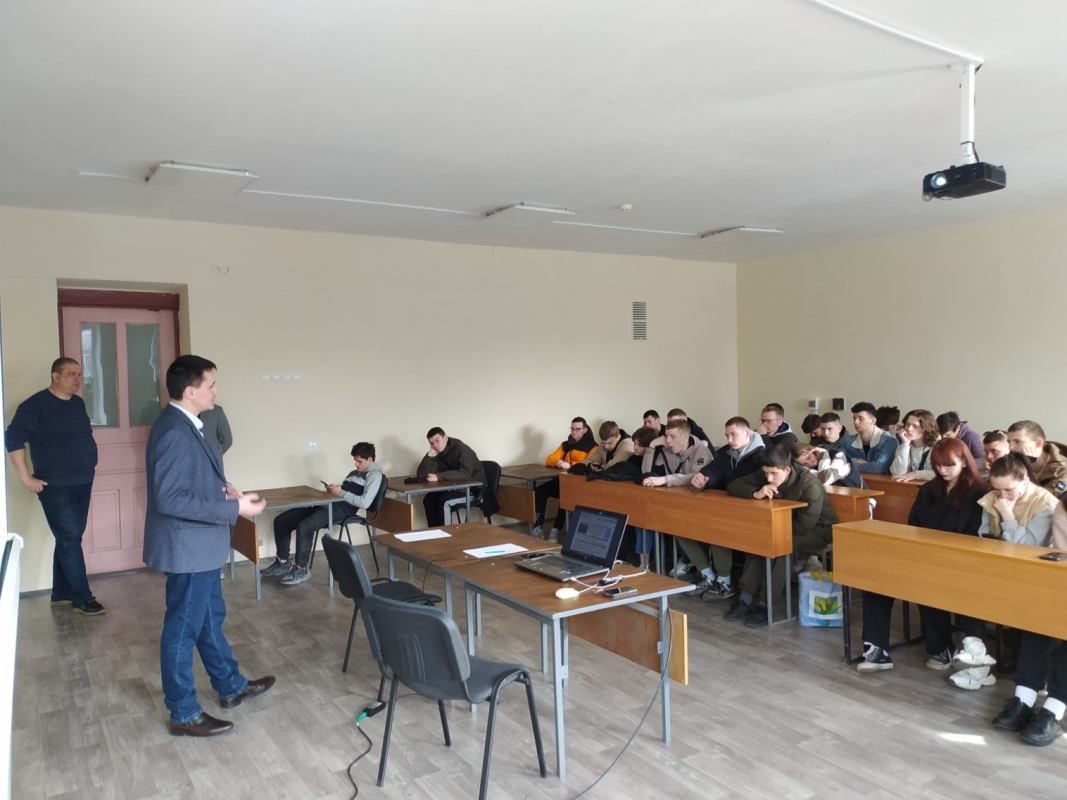 Фото з профорієнтаційного заходу