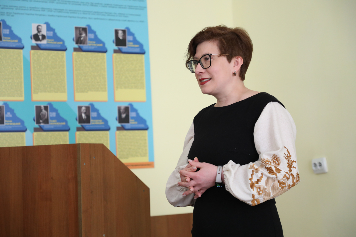 Фото з відкриття аудиторії