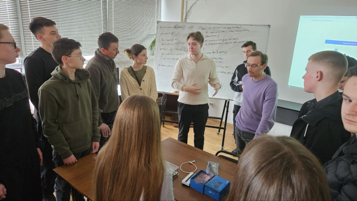 Фото з профорієнтаційного заходу