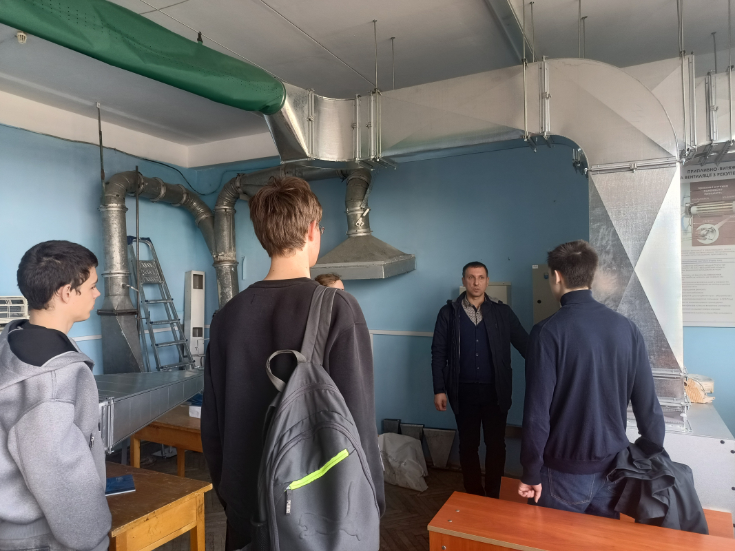 Фото з профорієнтаційного заходу