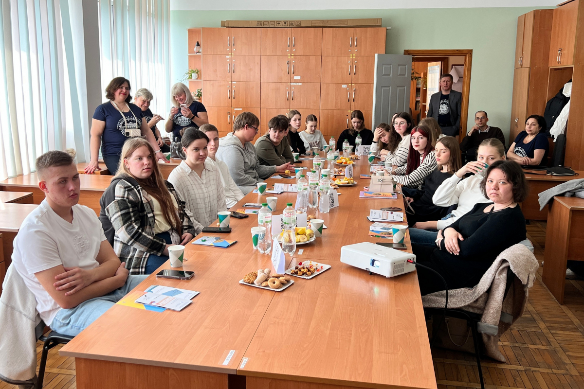 Фото з профорієнтаційного заходу