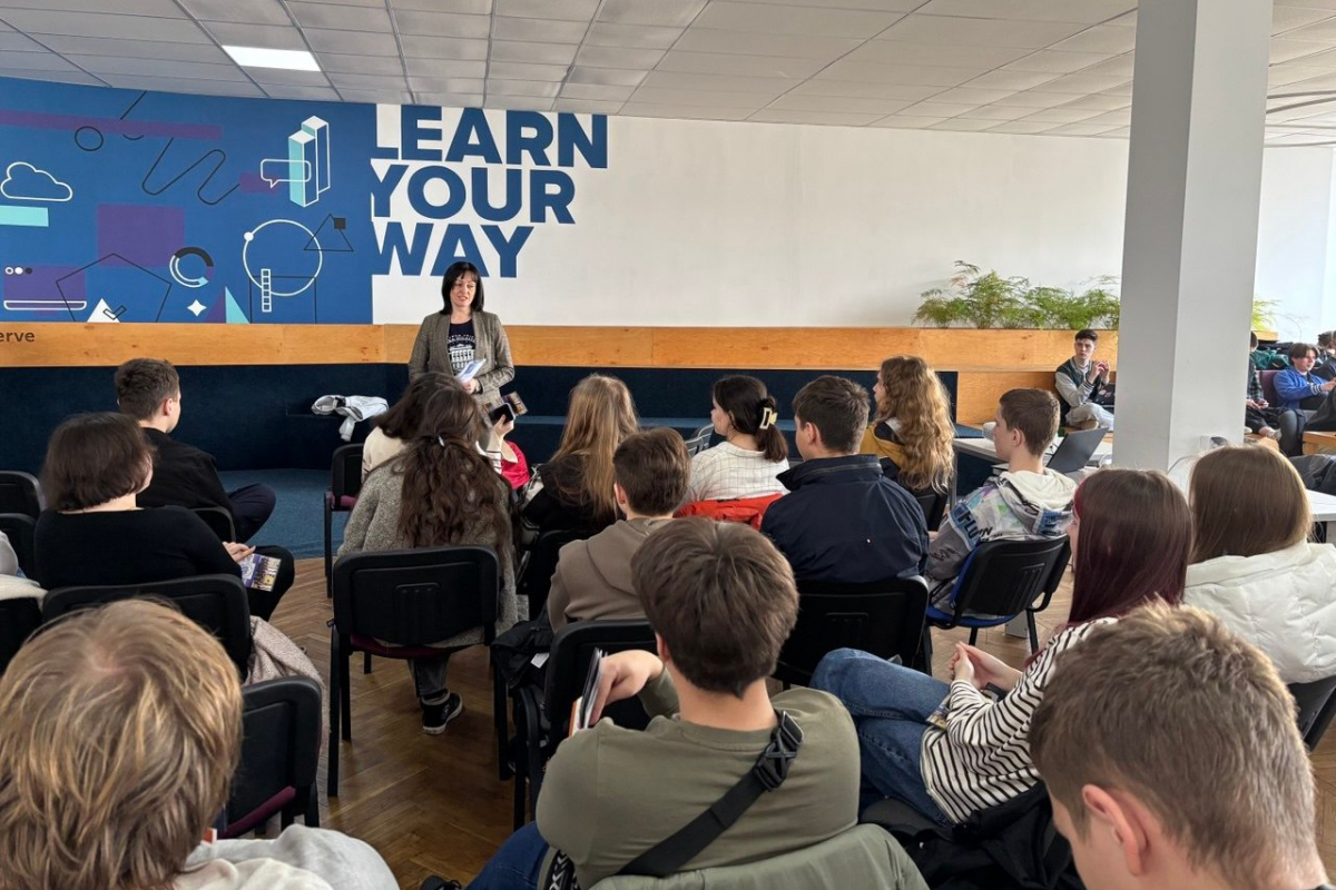 Фото з профорієнтаційного заходу