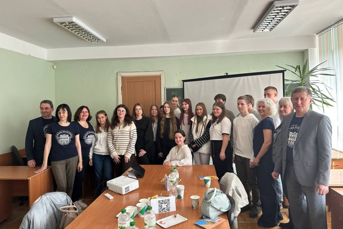 Фото з профорієнтаційного заходу