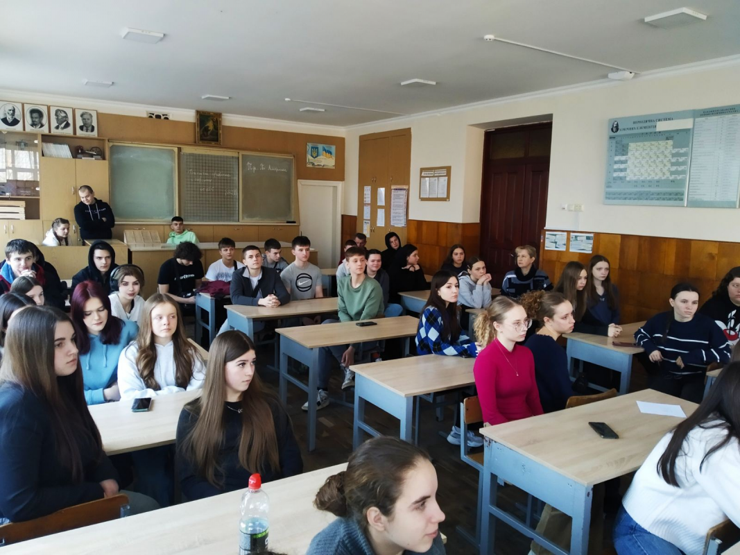 Фото з профорієнтаційного заходу