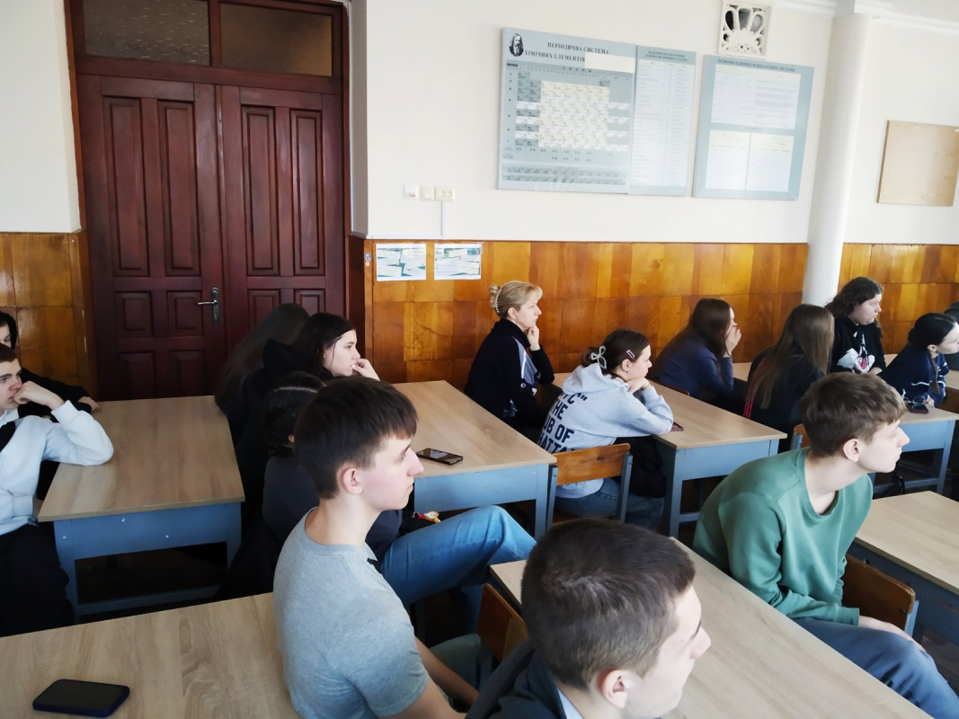 Фото з профорієнтаційного заходу