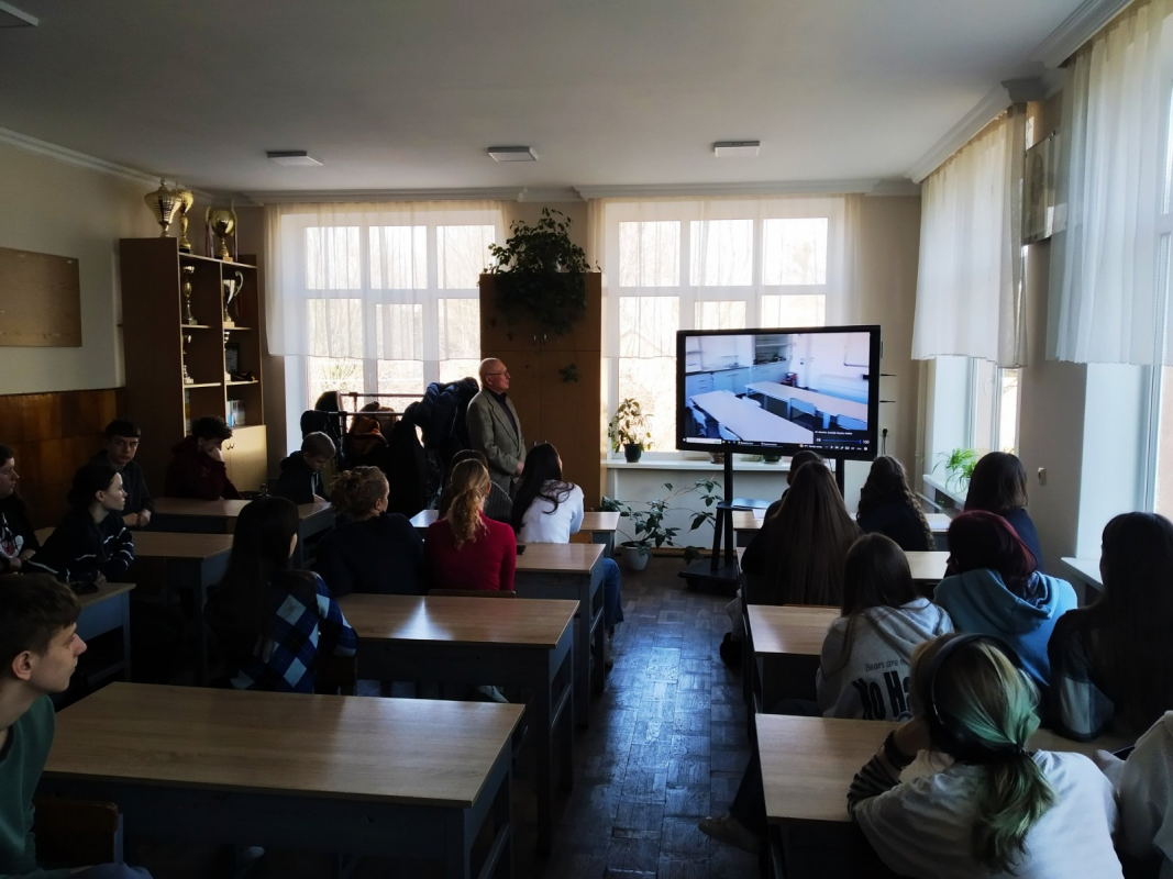 Фото з профорієнтаційного заходу