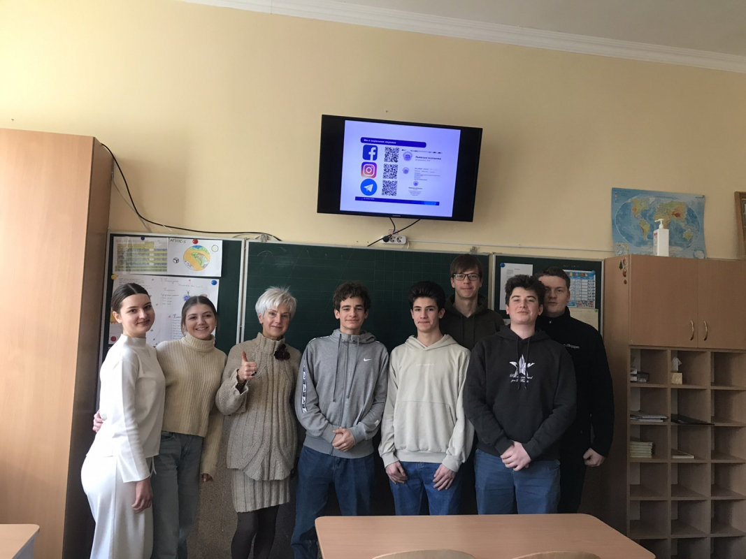 Фото з Днів Політехніки в ліцеї