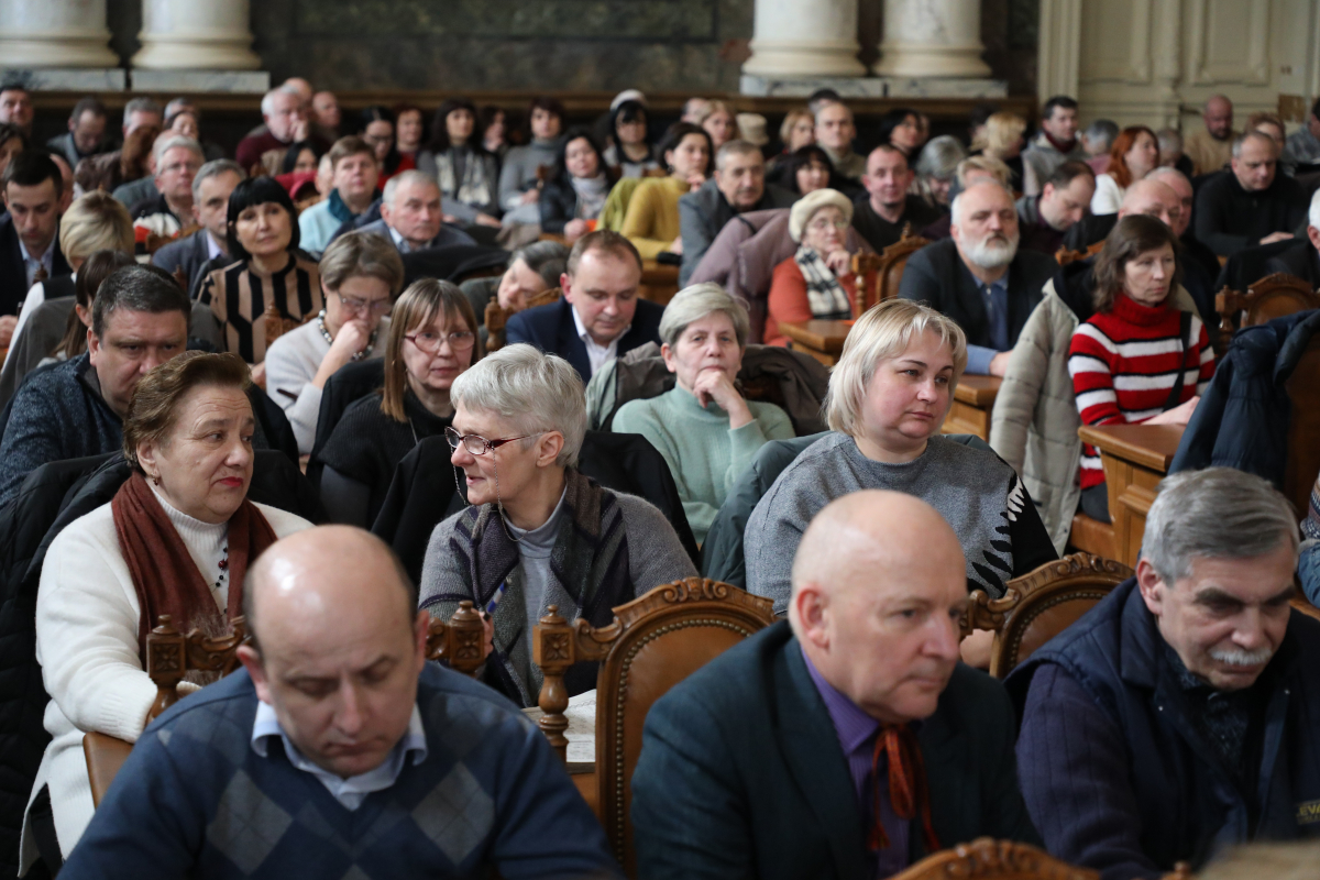 Фото з конференції профспілки