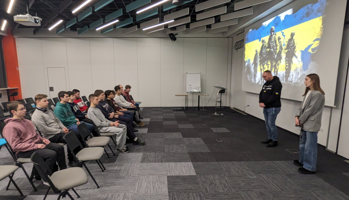 Візит студентів ІКТЕ в офіс ЕПАМ Україна