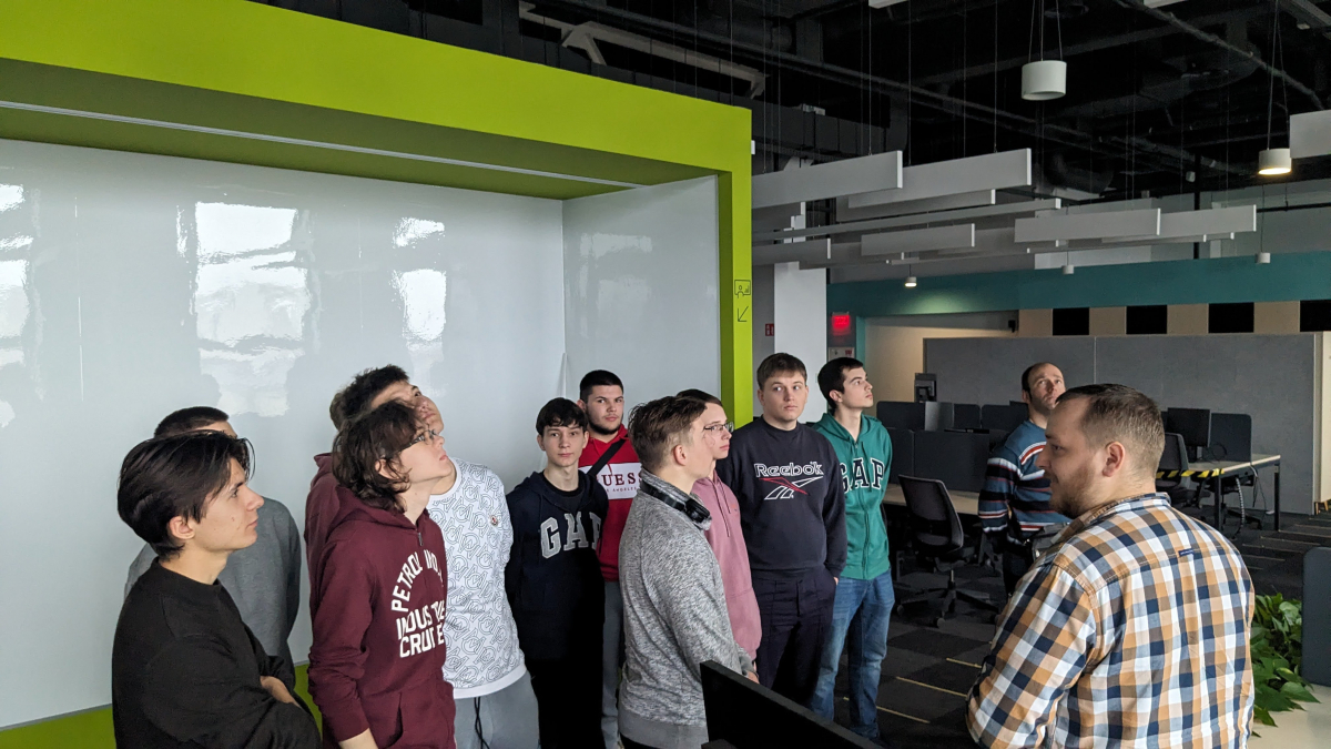Візит студентів ІКТЕ в офіс ЕПАМ Україна