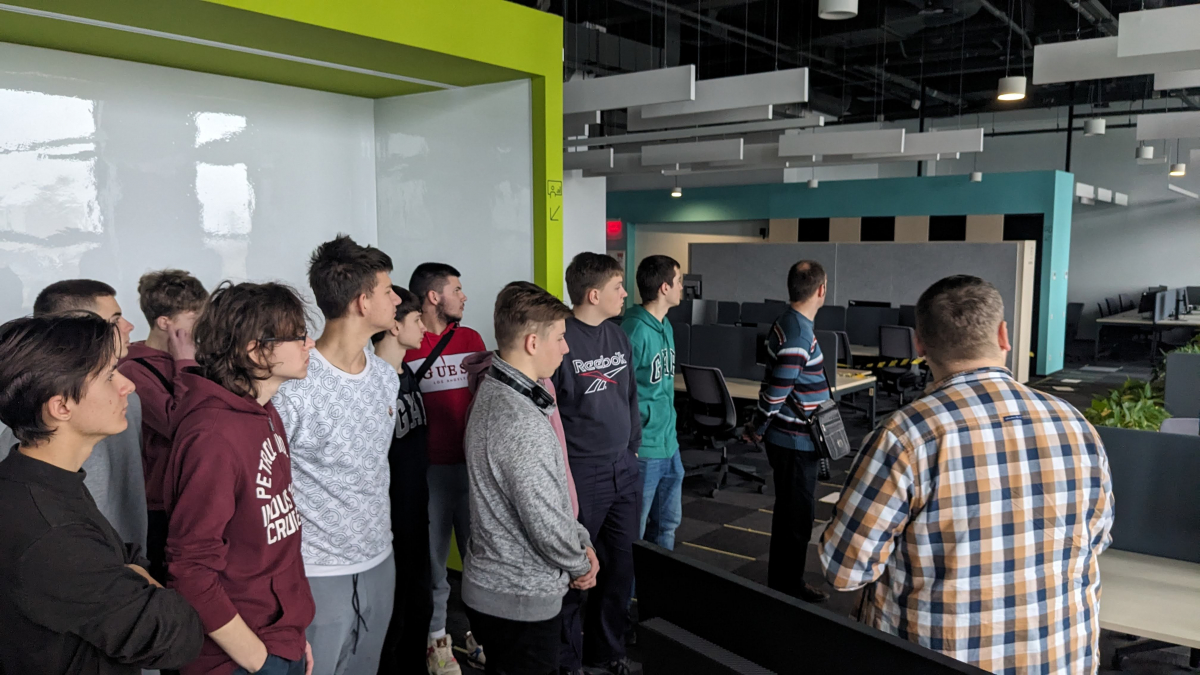 Візит студентів ІКТЕ в офіс ЕПАМ Україна