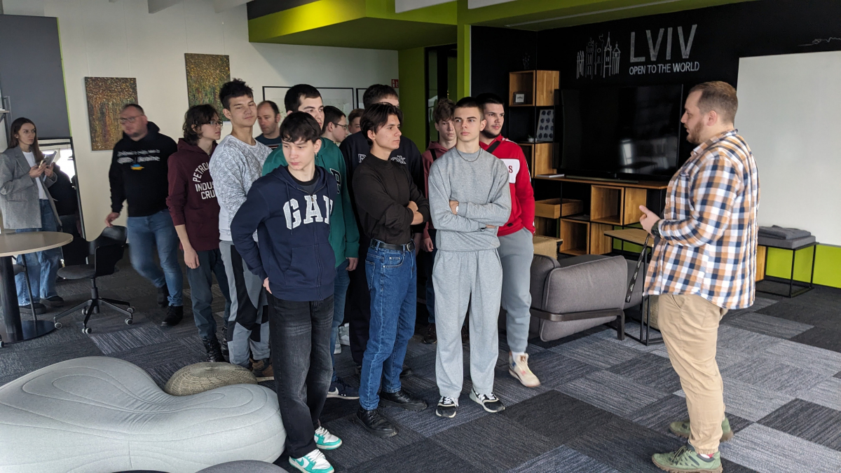 Візит студентів ІКТЕ в офіс ЕПАМ Україна