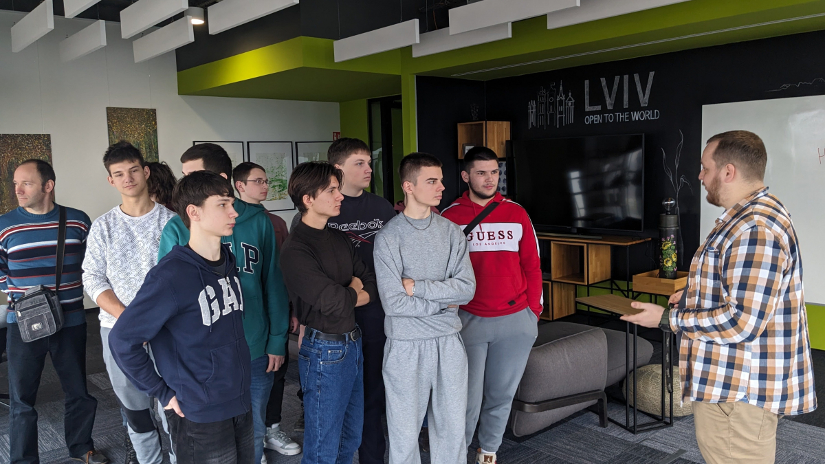 Візит студентів ІКТЕ в офіс ЕПАМ Україна