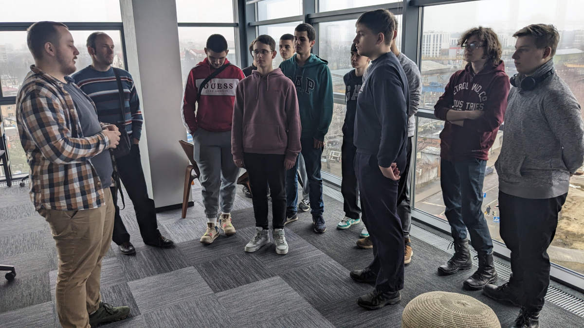 Візит студентів ІКТЕ в офіс ЕПАМ Україна