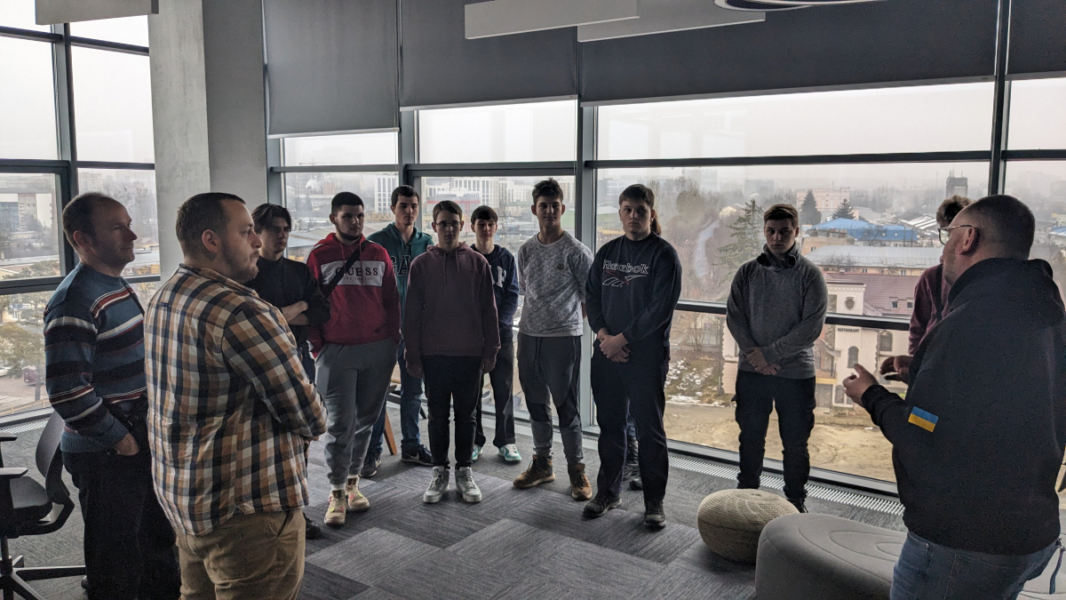 Візит студентів ІКТЕ в офіс ЕПАМ Україна