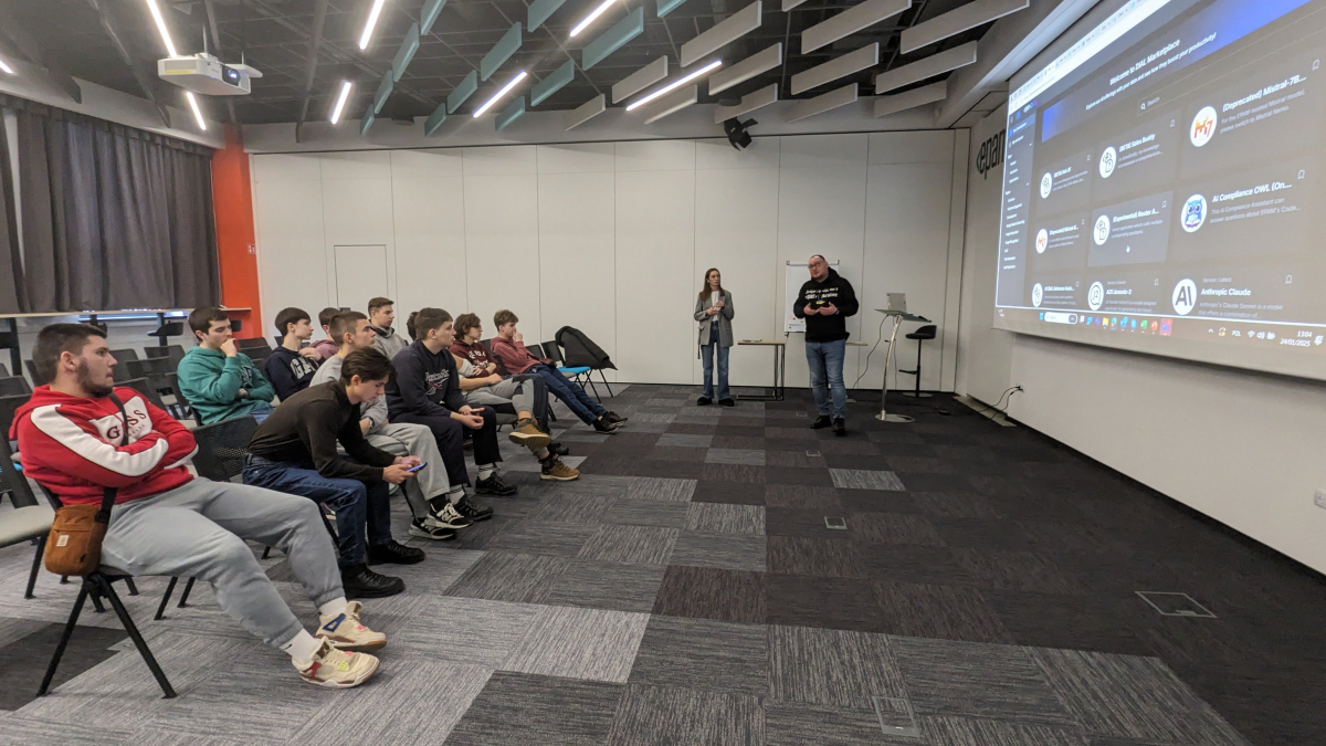 Візит студентів ІКТЕ в офіс ЕПАМ Україна