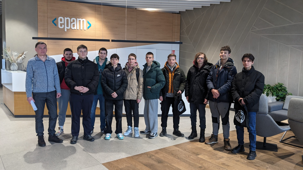 Візит студентів ІКТЕ в офіс ЕПАМ Україна