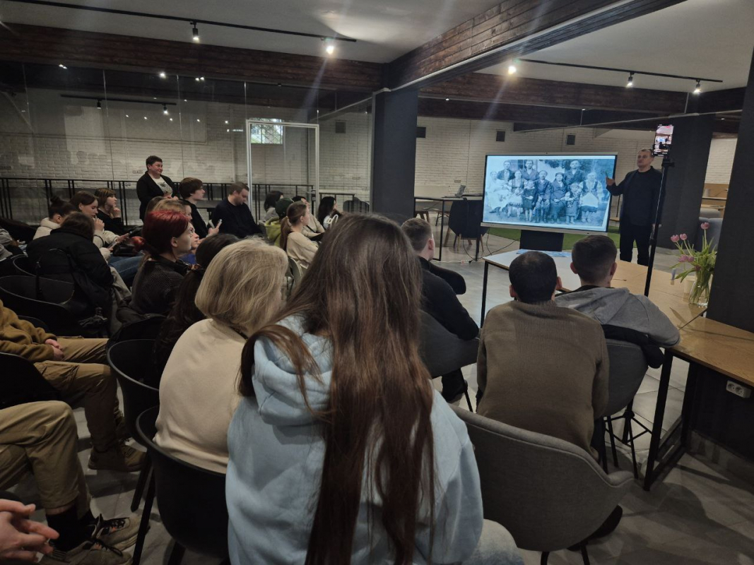 Фото із зустрічі у Львівській політехніці