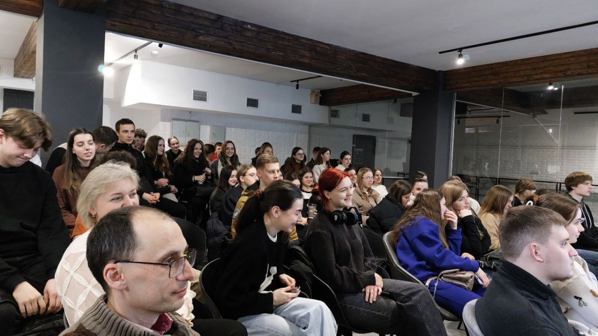 Фото із зустрічі у Львівській політехніці